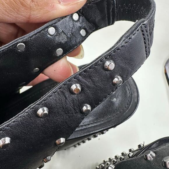 Michael Kors Studded Slingback Block Heels Size 8 NWOB (Read) - Picture 5 of 6